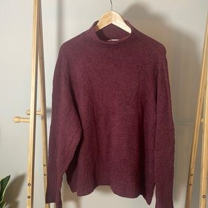 Madewell Mock neck cozy sweater